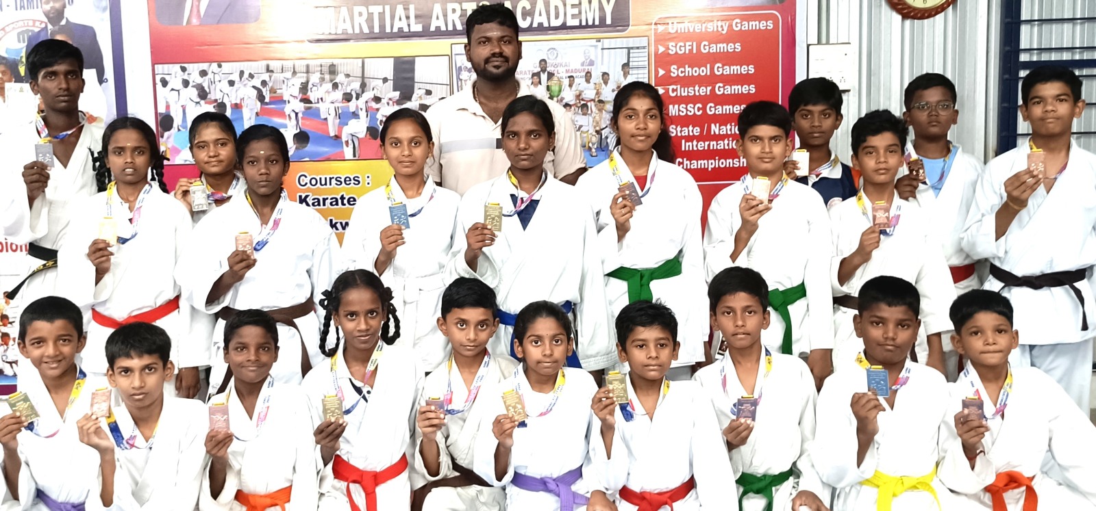 மதுரையில் 4-வது மாநில அளவிலான டேக்வாண்டோ போட்டி