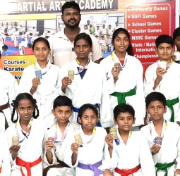 மதுரையில் 4-வது மாநில அளவிலான டேக்வாண்டோ போட்டி