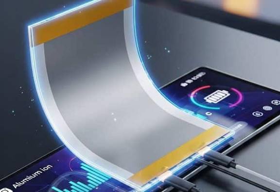 வளைந்துகொடுக்கும் அலுமினிய பேட்டரிகள்