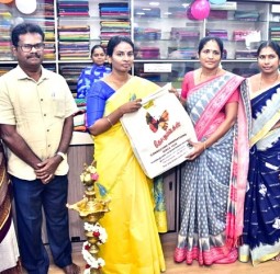 நாமக்கல் கோ-ஆப்டெக்ஸ் ஷோரூமில் தீபாவளி விற்பனை ரூ.90 லட்சம் இலக்கு