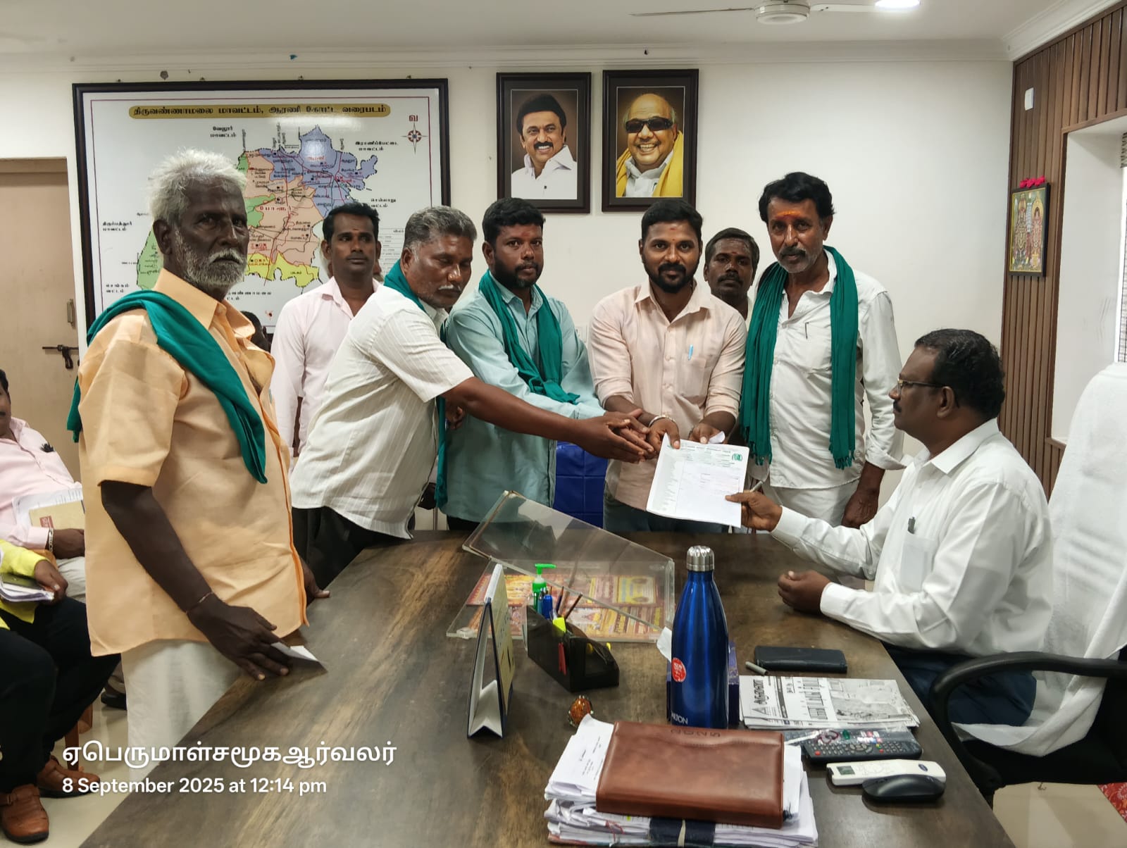 ஆரணி RDO அலுவலகத்தில் மக்கள் குறைதீர்வு முகாமை