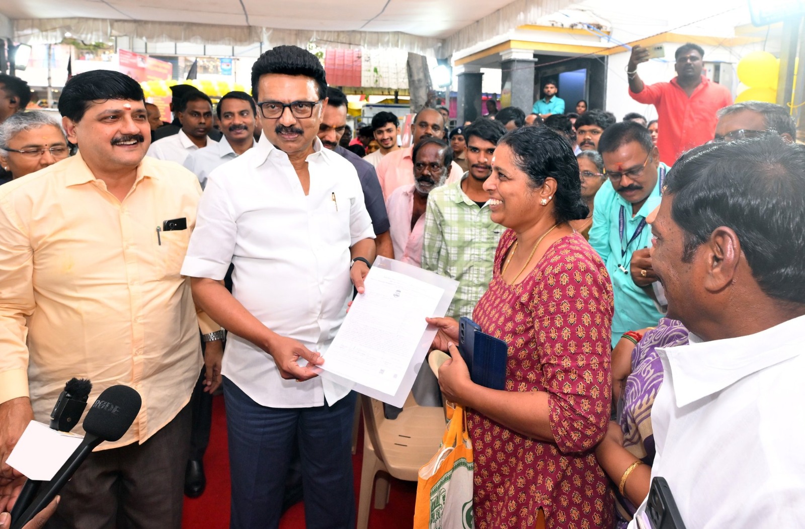 சென்னை, தியாகராய நகர் எம்எல்ஏ அலுவலகத்தில் நடந்த “உங்களுடன் ஸ்டாலின்” முகாம்