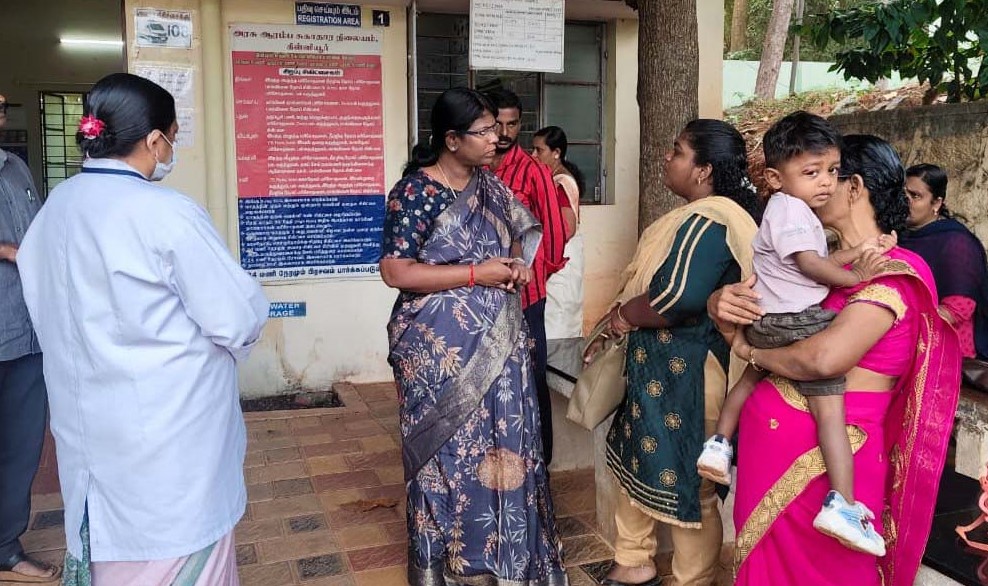 கிள்ளியூர் அரசு ஆரம்ப சுகாதார நிலைத்தில் குமரி கலெக்டர் அழகுமீனா ஆய்வு