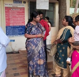 கிள்ளியூர் அரசு ஆரம்ப சுகாதார நிலைத்தில் குமரி கலெக்டர் அழகுமீனா ஆய்வு