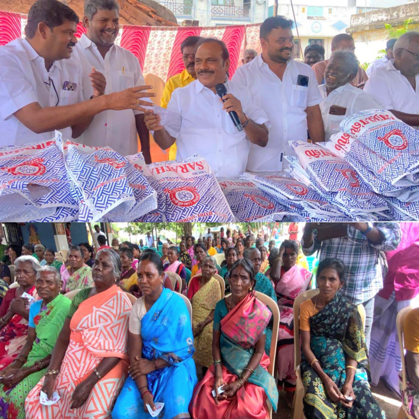 திட்டக்குடி சட்டமன்ற தொகுதியில் அமைச்சர் கணேசன் பொதுமக்களிடம் குறைகளை கேட்டறிந்தார்