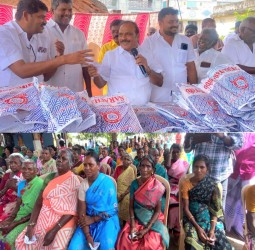 திட்டக்குடி சட்டமன்ற தொகுதியில் அமைச்சர் கணேசன் பொதுமக்களிடம் குறைகளை கேட்டறிந்தார்