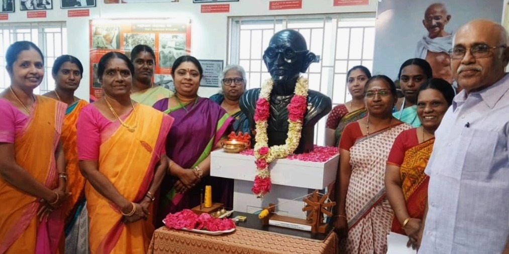 காந்திய சிந்தனை மையம் சார்பில் காந்தி ஜெயந்தி விழா