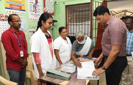 சிகிச்சைகள்பற்றி மதுரைகலெக்டர் பிரவீன்குமார் ஆய்வு