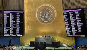 பாலஸ்தீனத்தை தனி நாடாக அங்கீகரிக்கும் ஐ.நா தீர்மானம்: இந்தியா ஆதரவாக வாக்களிப்பு