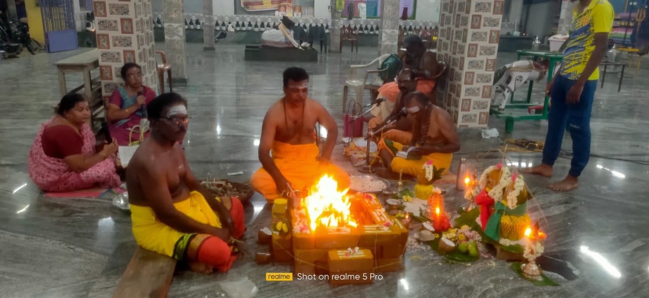 போச்சம்பள்ளி வடமலம்பட்டி சிவாலயத்தில் தேய்பிறை அஷ்டமி