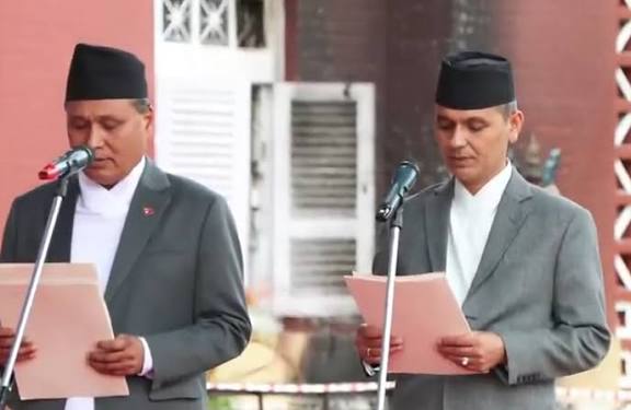 நேபாளத்தில் மேலும் ஐந்து  புதிய அமைச்சா்கள் பதவியேற்பு