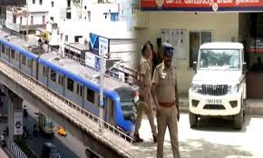 சென்னை மெட்ரோ ரெயிலுக்கு வெடிகுண்டு மிரட்டல்: சிறுவன் கைது