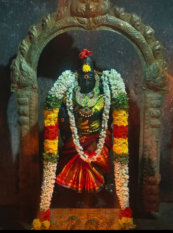 பநீ அகிலாண்டேஸ்வரி சமேத அக்னீபுரீஸ்வரர் ஆலயத்தில் அலங்கார ரூபினியாக எழுந்தருளி பக்தர்களுக்கு அருள்பாலித்த காட்சி.!