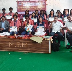 ஸ்ரீ மாணிக்கம் மெட்ரிக் மேல்நிலைப்பள்ளி இன்ட்ராக்ட் சங்கம் பணி ஏற்பு விழா