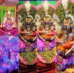 வேண்டும் வரம் அருளும் நவராத்திரி 4 ம் நாள் வழிபாடு : மகாலட்சுமி திருக்கோலம்