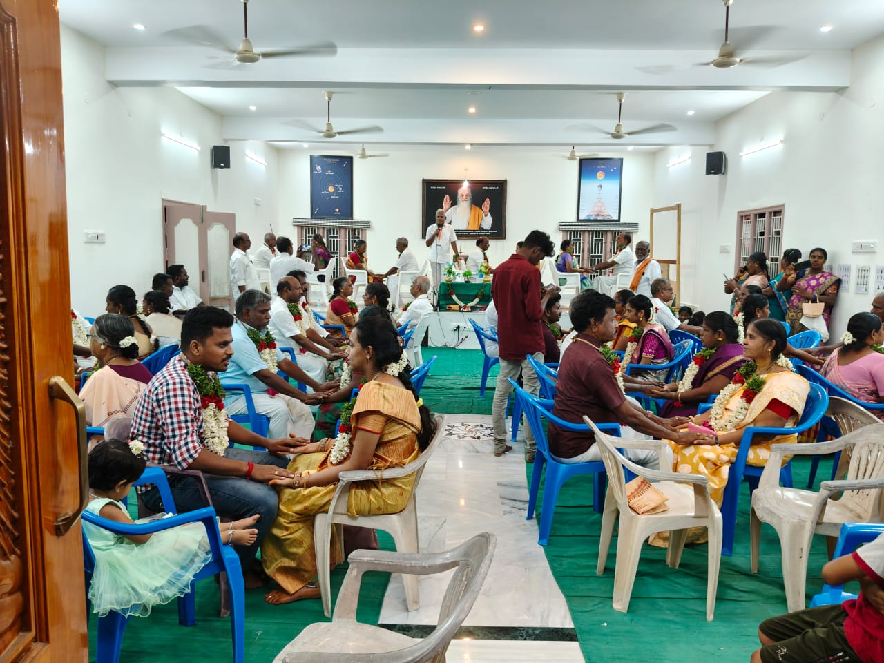 மணமேல்குடி மனவளக்கலை மன்றத்தில் மனைவியர்நலவேட்புதினவிழா