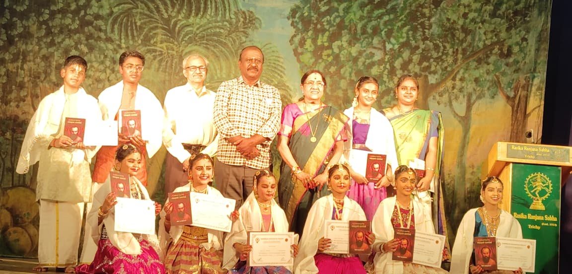 திருச்சி ரசிக ரஞ்சன சபா, சம்ஸ்கார் பாரதி திருச்சி இணைந்து நாடகத் தந்தை "தவத்திரு.சங்கரதாஸ் சுவாமிகள் பிறந்த நாள்