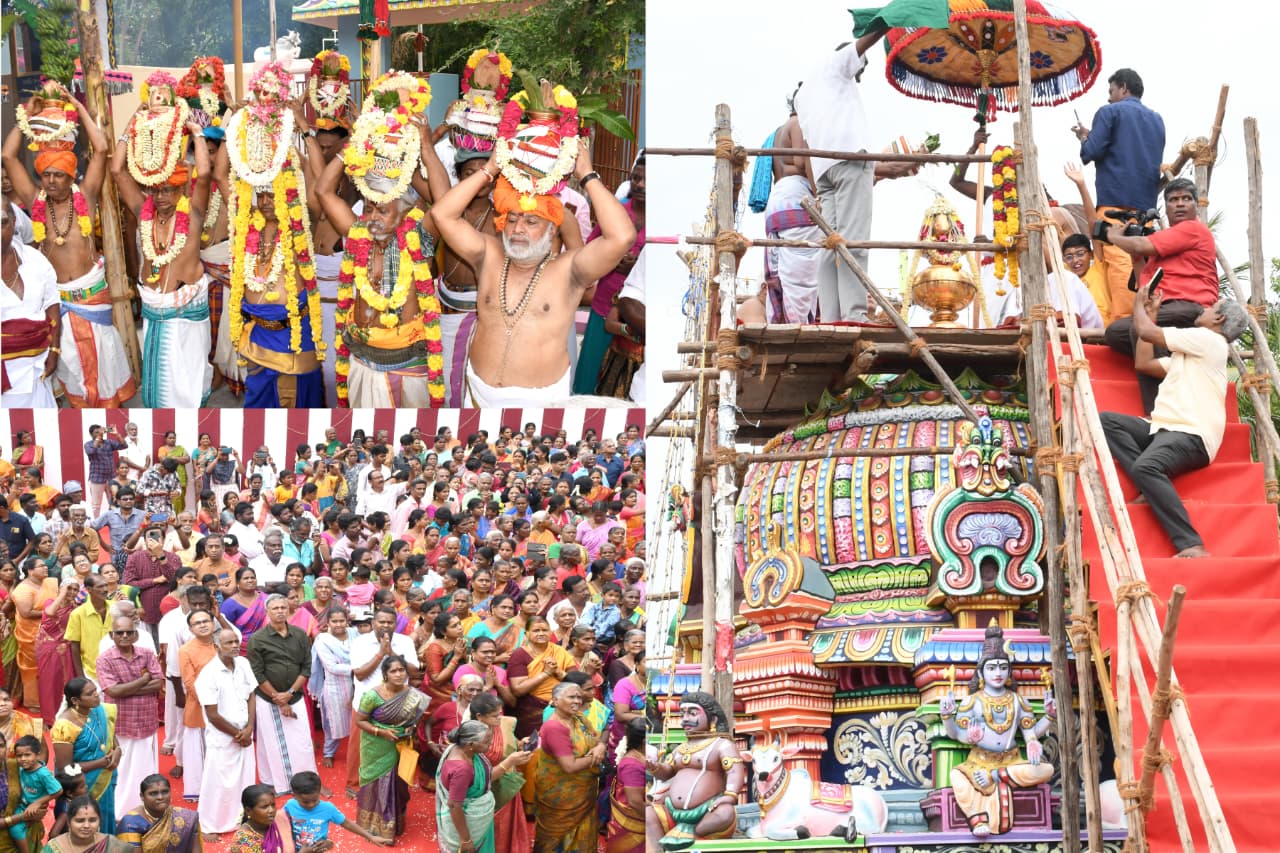 ஶ்ரீ சந்திரசேகர சுவாமி ஆலயத்தில் அஷ்டபந்தன மகா கும்பாபிஷேகம்