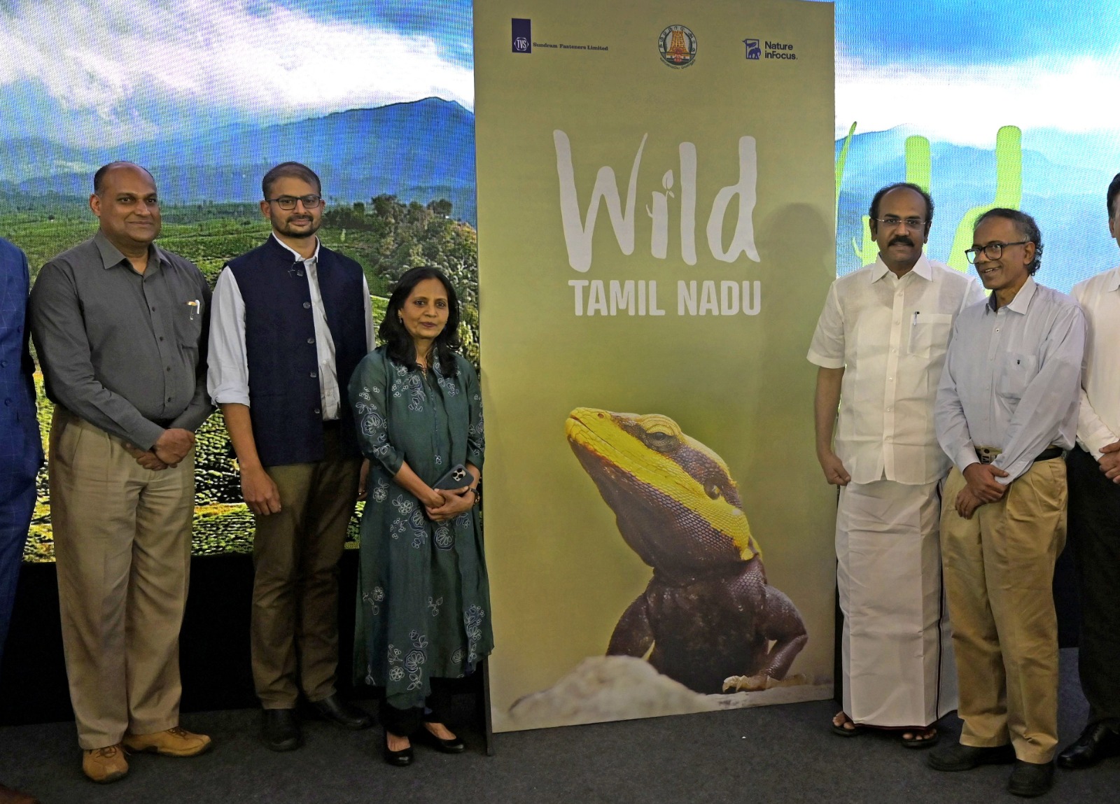 வைல்டு தமிழ்நாடு' ஆவணப் படத்தை சுற்றுச்சூழல் துறை அமைச்சர் தங்கம் தென்னரசு நேற்று வெளியிட்டார்