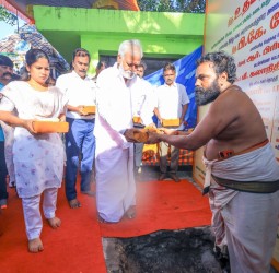 பெரம்பூர், அருள்மிகு சேமாத்தம்மன் கோவிலில் ரூ.74.30 லட்சம் மதிப்பீட்டிலான திருப்பணி