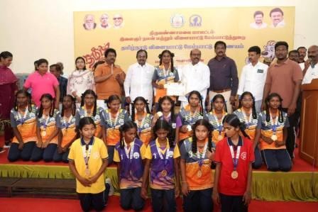 திருவண்ணாமலை மாவட்டத்தில் முதலமைச்சர் கோப்பை விளையாட்டு போட்டிகள்