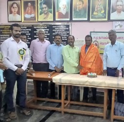 செய்யாறு தமிழ் பேராசிரியர் முனைவர் கு. கண்ணனுக்கு பாராட்டு விழா: