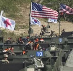 வடகொரியாவின் எச்சரிக்கையை மீறி கூட்டுப்போர் பயிற்சியை தொடங்கிய தென்கொரியா