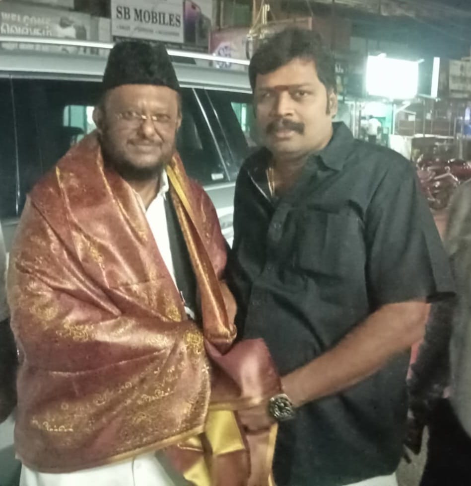 மயிலாடுதுறைக்கு வருகை தந்த மனித நேய மக்கள் கட்சியின் தலைவர்