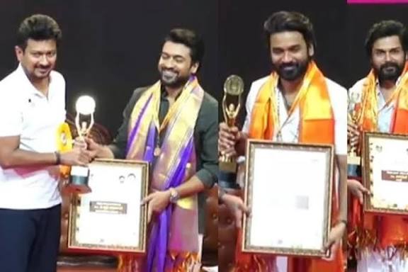 சூர்யா, தனுஷ், விஜய்சேதுபதி, ஜோதிகா, சாய் பல்லவி உள்பட 433 பேருக்கு தமிழக அரசின் திரைப்பட விருது