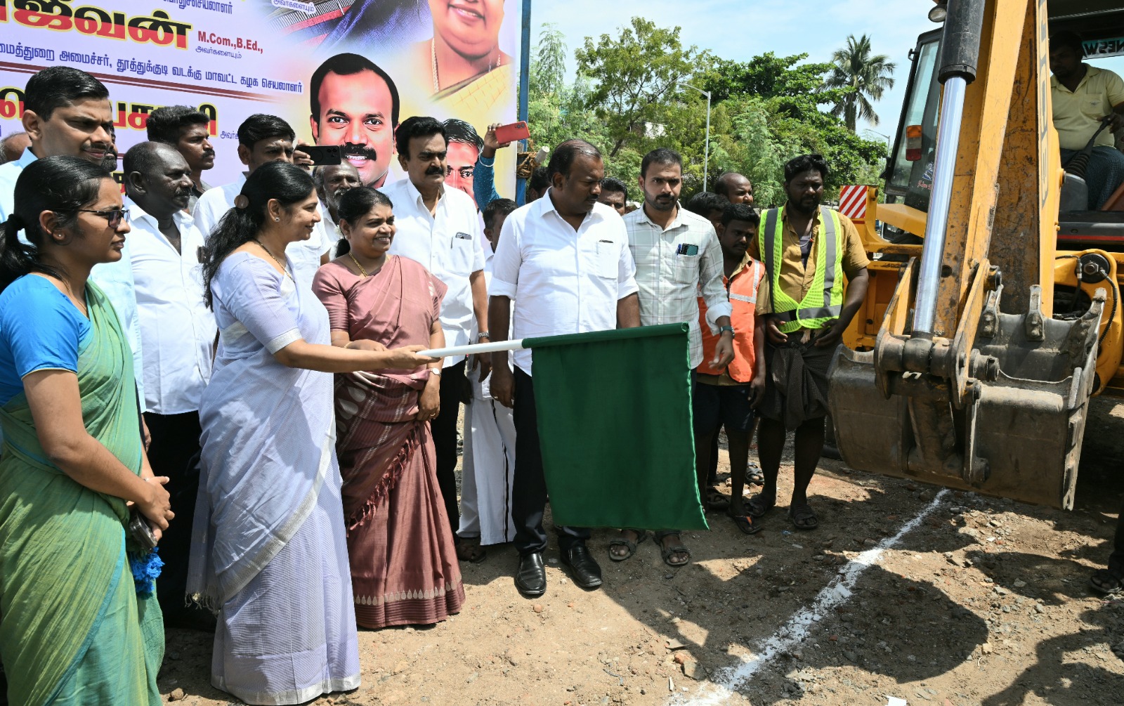 தூத்துக்குடியில் பக்கிள் விரிவாக்கப்பணி