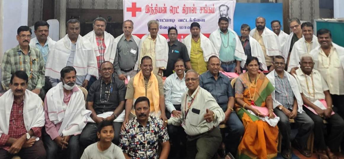 காட்பாடி ரெட்கிராஸ் கிளையின் ஆண்டு பொதுக்குழு கூட்டம் மற்றும் புதிய மேலாண்மைக்குழு நிர்வாகிகள் தேர்வு!