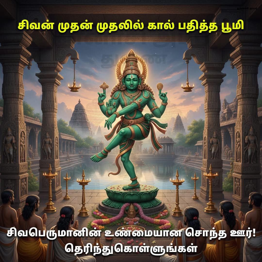 சிவன் முதன் முதலில் கால் பதித்த பூமி – சிவபெருமானின் உண்மையான சொந்த ஊர்!