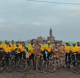 ‘வந்தே மாதரம்’ கடலோர விழிப்புணர்வு சைக்கிளோதான் – 2026