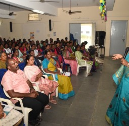 கிராம அளவிலான குழந்தைதிருமணதடுப்புகுழு உறுப்பினர்கள் தன்னார்வலர்களுக்கான ஆலோசனை