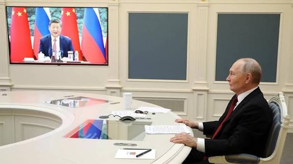 சீன, ரஷ்ய அதிபர்கள் வீடியோ அழைப்பில் பேச்சு
