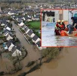 பிரான்சில் வரலாறு காணாத மழை, புயல் பாதிப்பு; 4 மாகாணங்களுக்கு ரெட் அலர்ட்