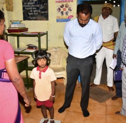 தென்காசி கலெக்டர் கமல்கிஷோர் ஆய்வு