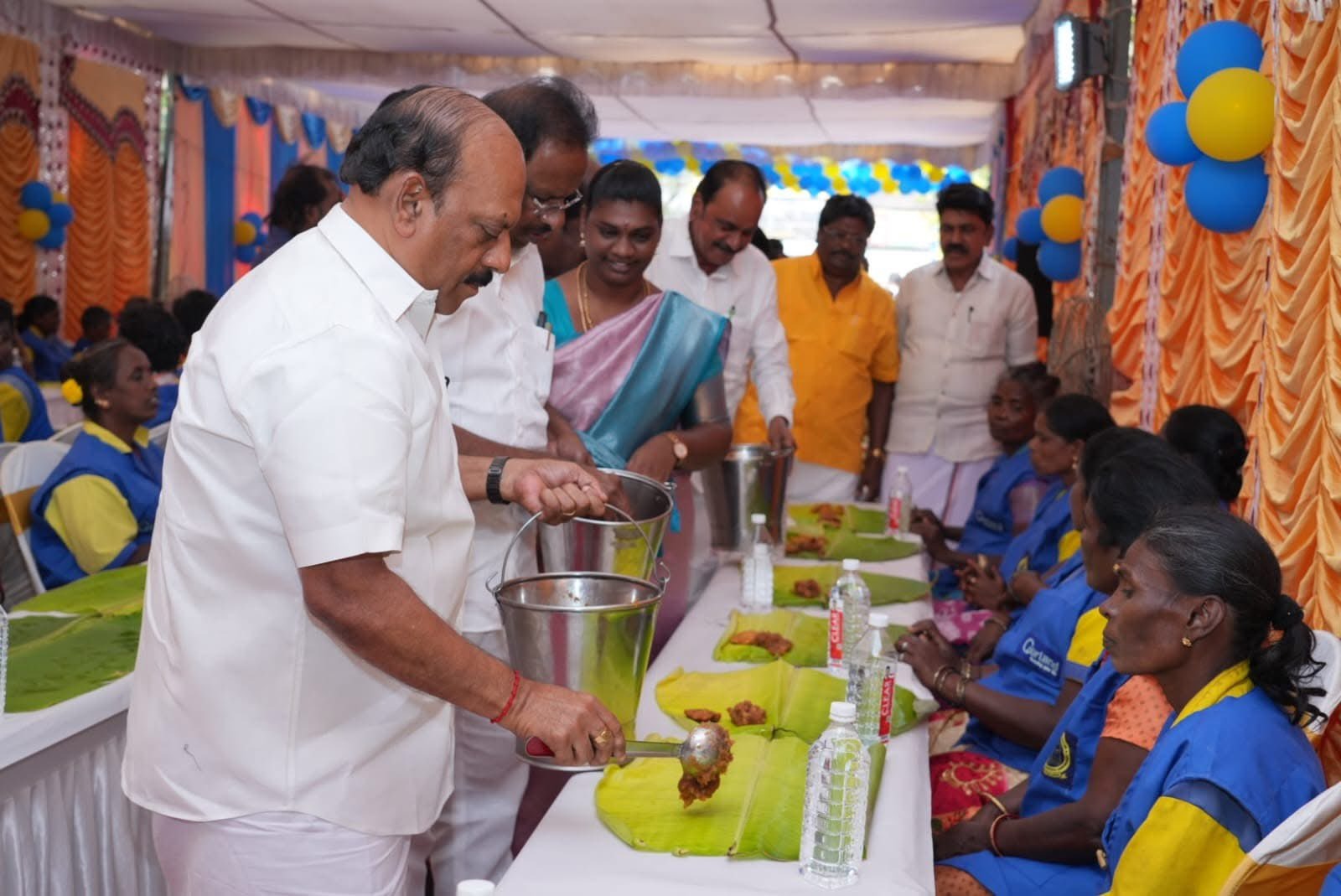 தாம்பரம் மாநகராட்சியில் தூய்மைப் பணியாளர்களுக்கு காலை உணவு