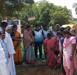 ராணி அண்ணா அரசு மகளிர் கல்லூரி நாட்டு நலப்பணித்திட்ட சிறப்பு முகாம்