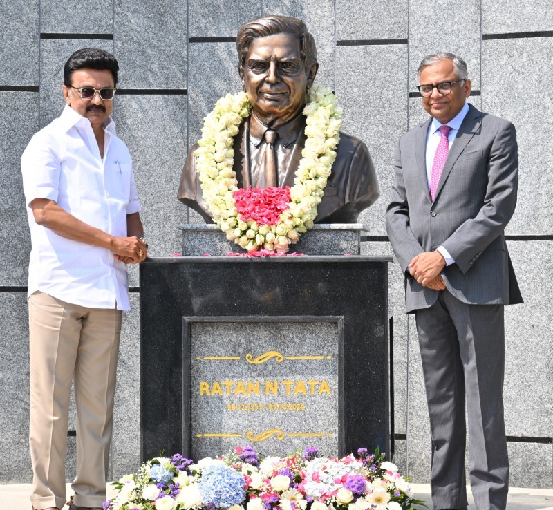 சிப்காட் வளாகத்தில் டாடா மோட்டார்ஸ் ஜேஎல்ஆர் நிறுவனத்தின் நவீன வாகன உற்பத்தி ஆலை துவக்க விழா