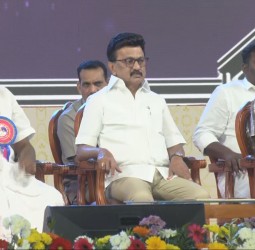 மு.க.ஸ்டாலினுக்கு ஜாக்டோ ஜியோ சார்பில் சென்னையில் நேற்று பாராட்டு விழா