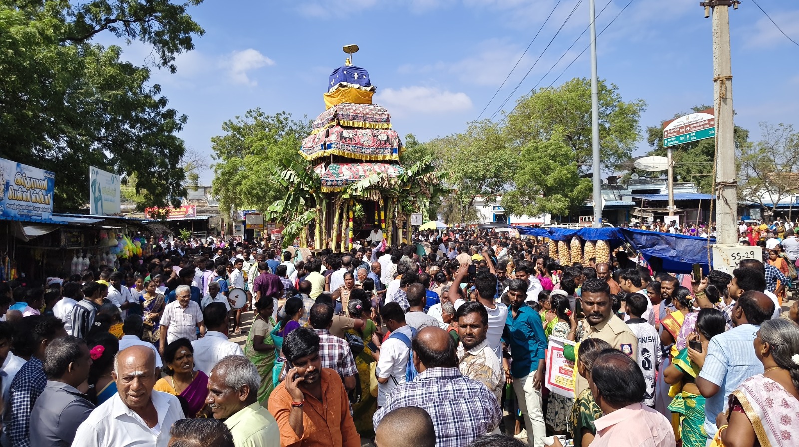 தைப்பூச திருவிழாவில் நேற்று தேரோட்டம்