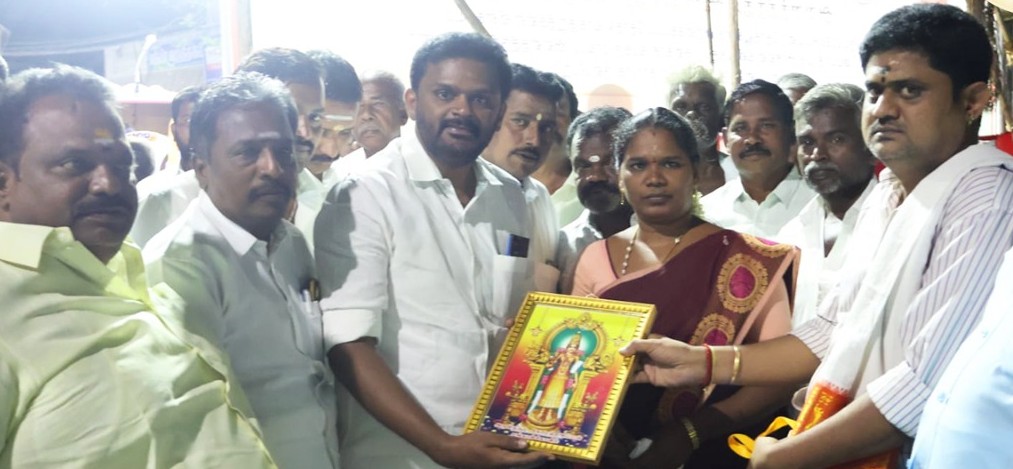 தெருமுனை பிரசார கூட்டத்தில் முன்னாள் அமைச்சர் ராஜலட்சுமி,செய்தி தொடர்பாளர் கல்யாணசுந்தரம்