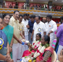 காஞ்சிபுரத்தில் நடந்த சமுதாய வளைகாப்பு நிகழ்ச்சி