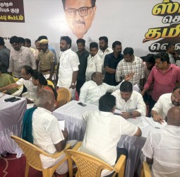 மதுரையில் திமுக 'தேர்தல் அறிக்கை தயாரிப்பு குழுக் கூட்டம்