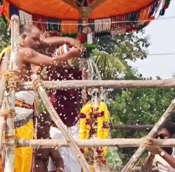 திரிபுரசுந்தரி அம்மன் சமேத அக்னீஸ்வரர் கோவிலில் 27 ஆண்டுகளுக்குப் பிறகு குடமுழுக்கு