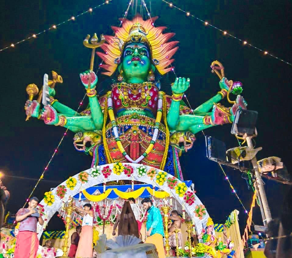 தமிழ்நாடு பூசாரிகள் சங்கம் சார்பாக மயான கொள்ளை விழா