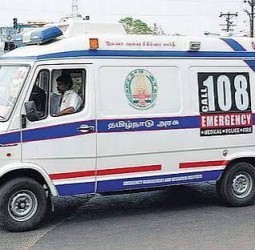 108 ஆம்புலன்ஸ் வாகனத்தை திருடிச் சென்றவர் கைது