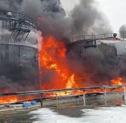 ரஷிய துறைமுகம் மீது உக்ரைன் ட்ரோன் தாக்குதல்!