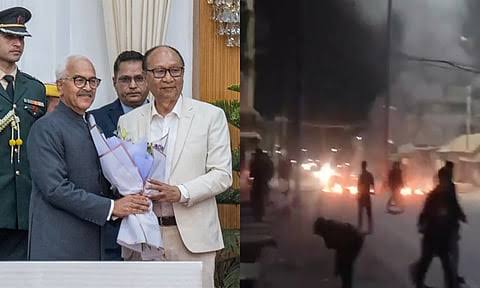 புதிய முதல்-மந்திரி பதவியேற்ற மறுநாளே மணிப்பூரில் மீண்டும் கலவரம்